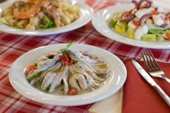 Secondi di pesce ristorante senese